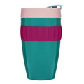 To Go Mug - Green, Light Pink, Dark Pink